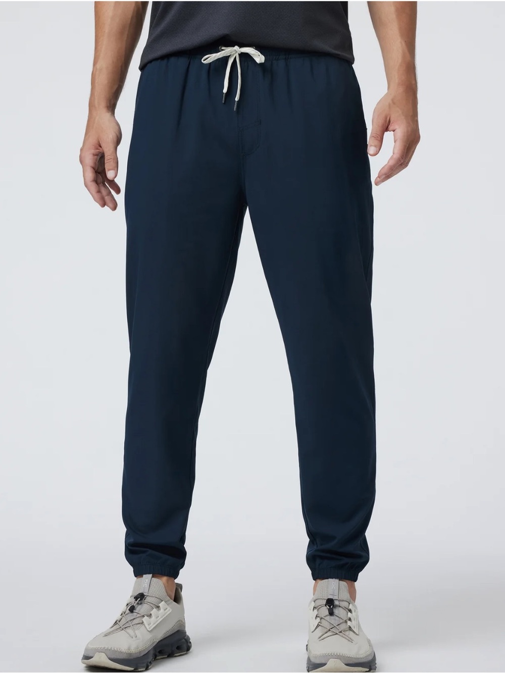 Vuori Kore Jogger Lined 28" Inseam Navy Athletic Pants Size S